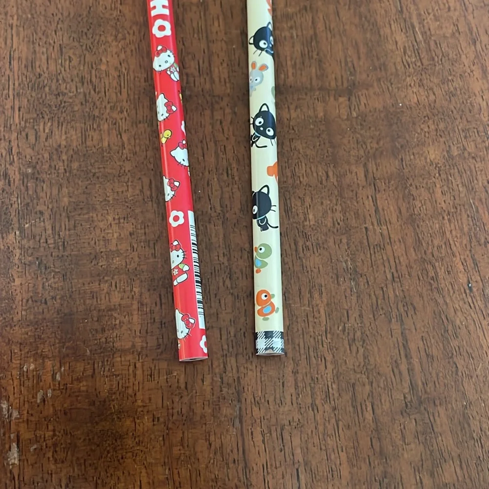 Sanrio Hello Kitty Pencils with Eraser Set